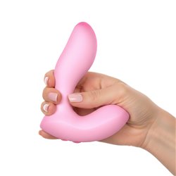 Softies 5” Silicone Vibrator - Pink bigger version